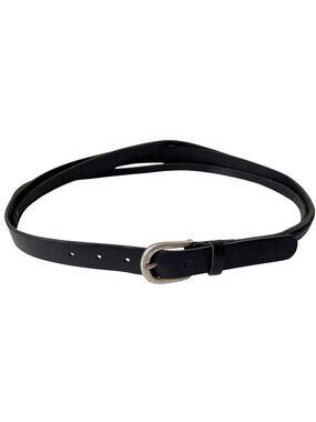 Garnet Hill | Accessories | Garnet Hill Black Leather Belt 